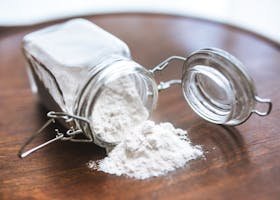 Flour in a jar